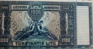 Tūkstančio litų banknotas